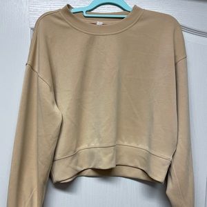 lululemon cropped sweatshirt